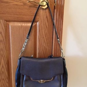Authentic Coach saffianio leather satchel #25167